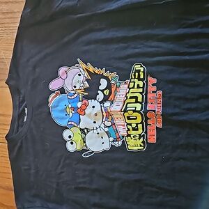 My hero academia hello kitty shirt 2xl